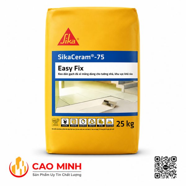 Keo Dán Gạch Sika Ceram 75 Easy Fix 25KG
