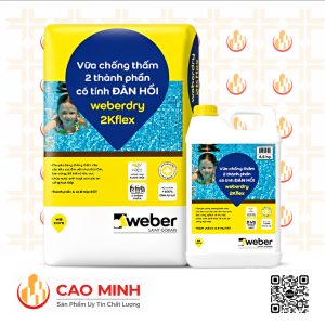 Keo chống thấm Weber - weberdry 2Kflex