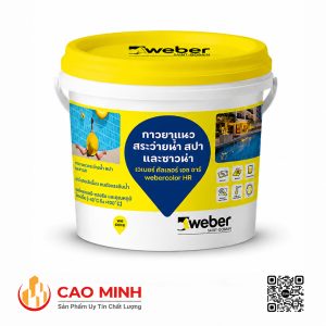 Keo chà ron Webercolor HR