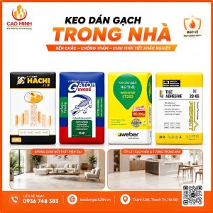Keo Dán Gạch Trong Nhà